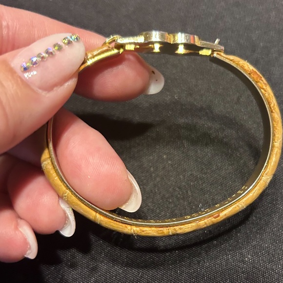 Gucci 14k gold plated Italian Luxury Vintage Bracelet - Picture 4 of 7
